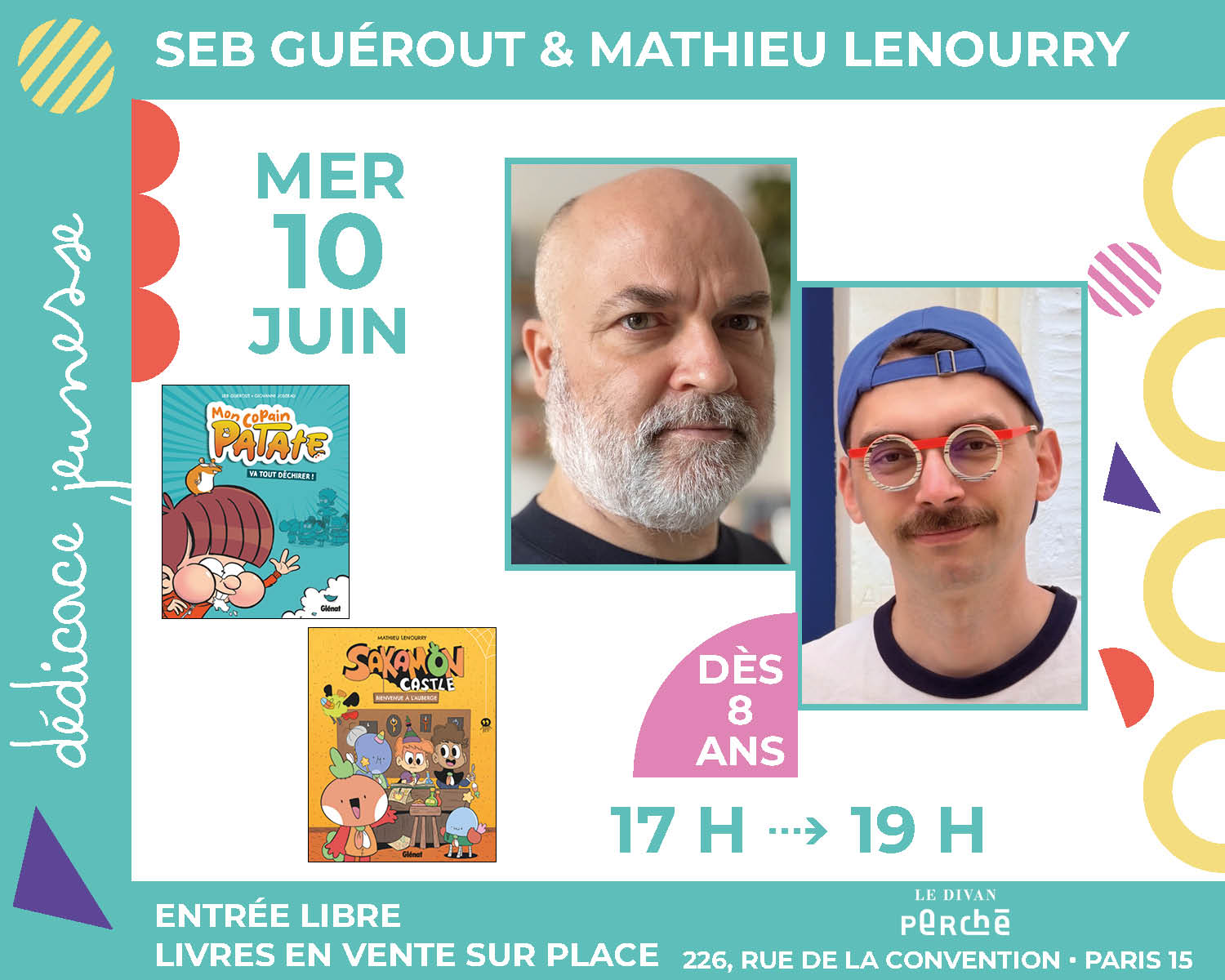 Mathieu Lenourry et Seb Guerout