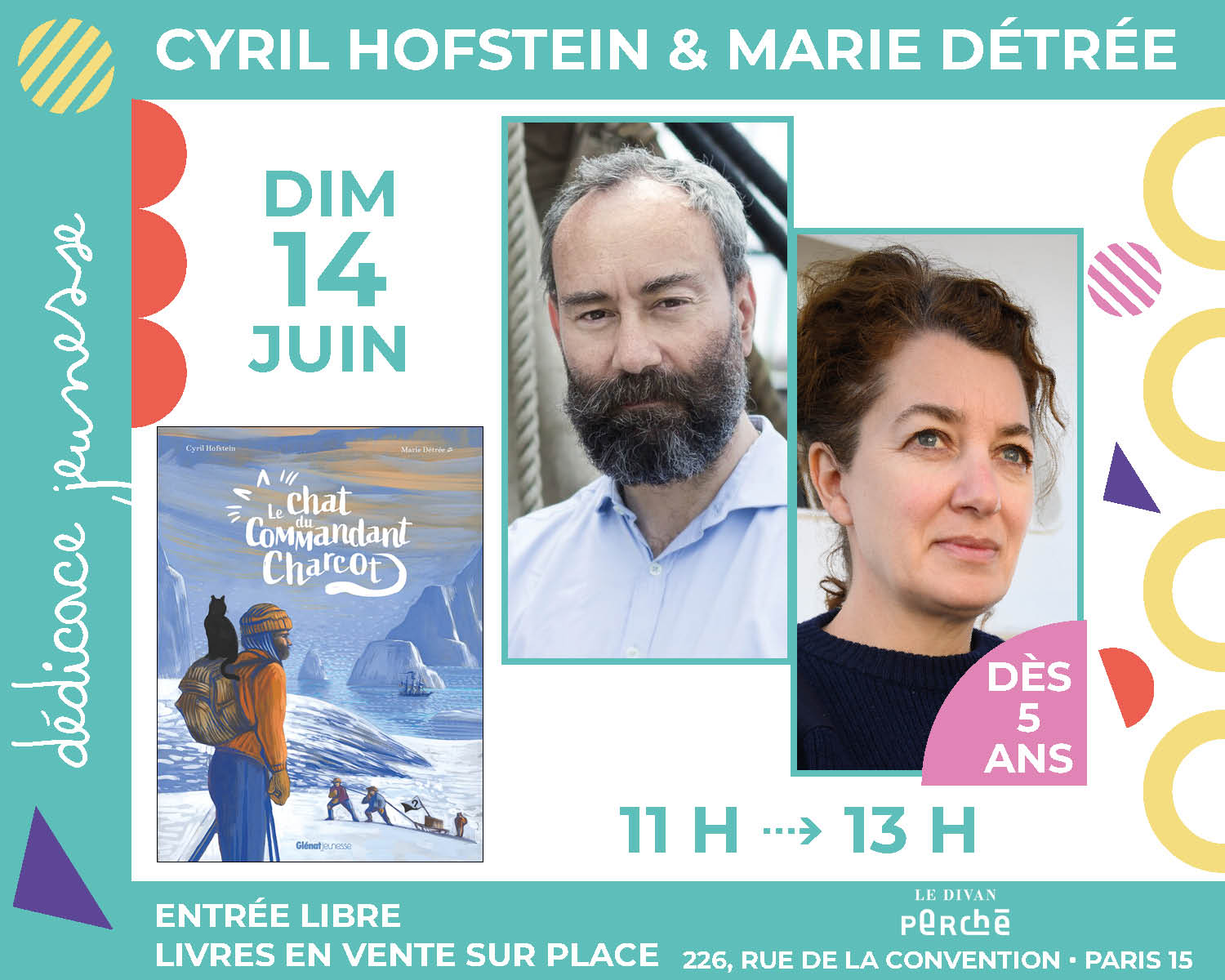 Cyril Hofstein et Marie Detree