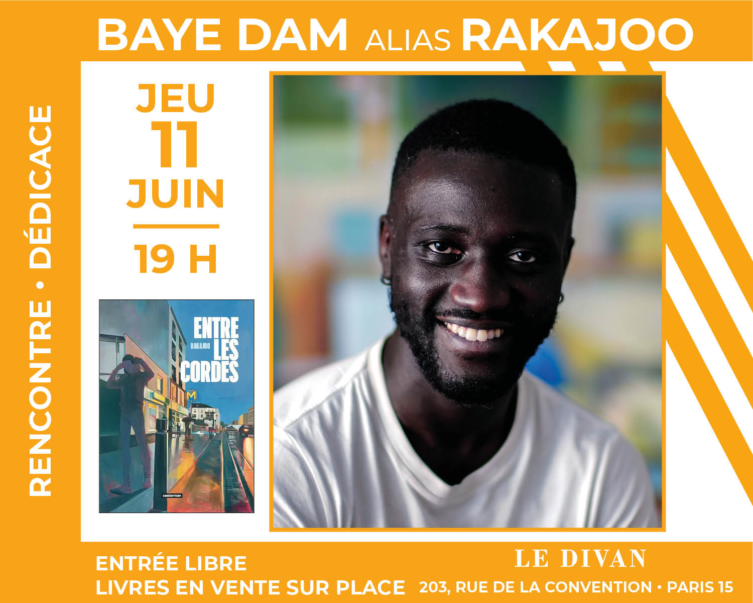 L'artiste Rakajoo présente son roman graphique « Entre les cordes »