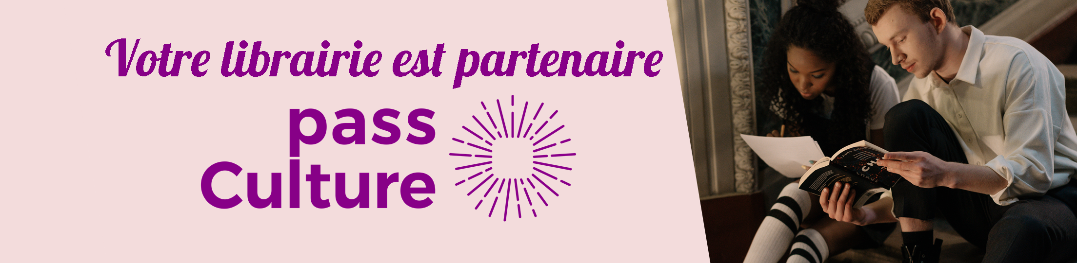 Votre librairie est partenaire du Pass Culture