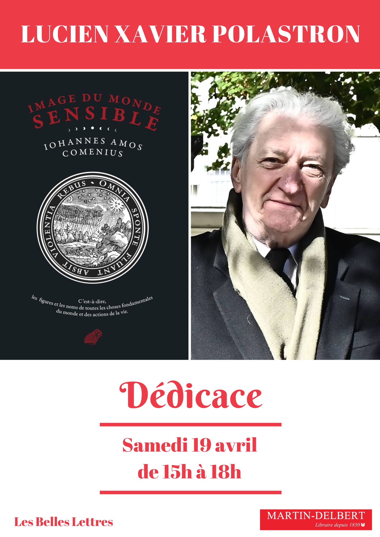 Visuel événement Dédicace Lucien Xavier Polastron