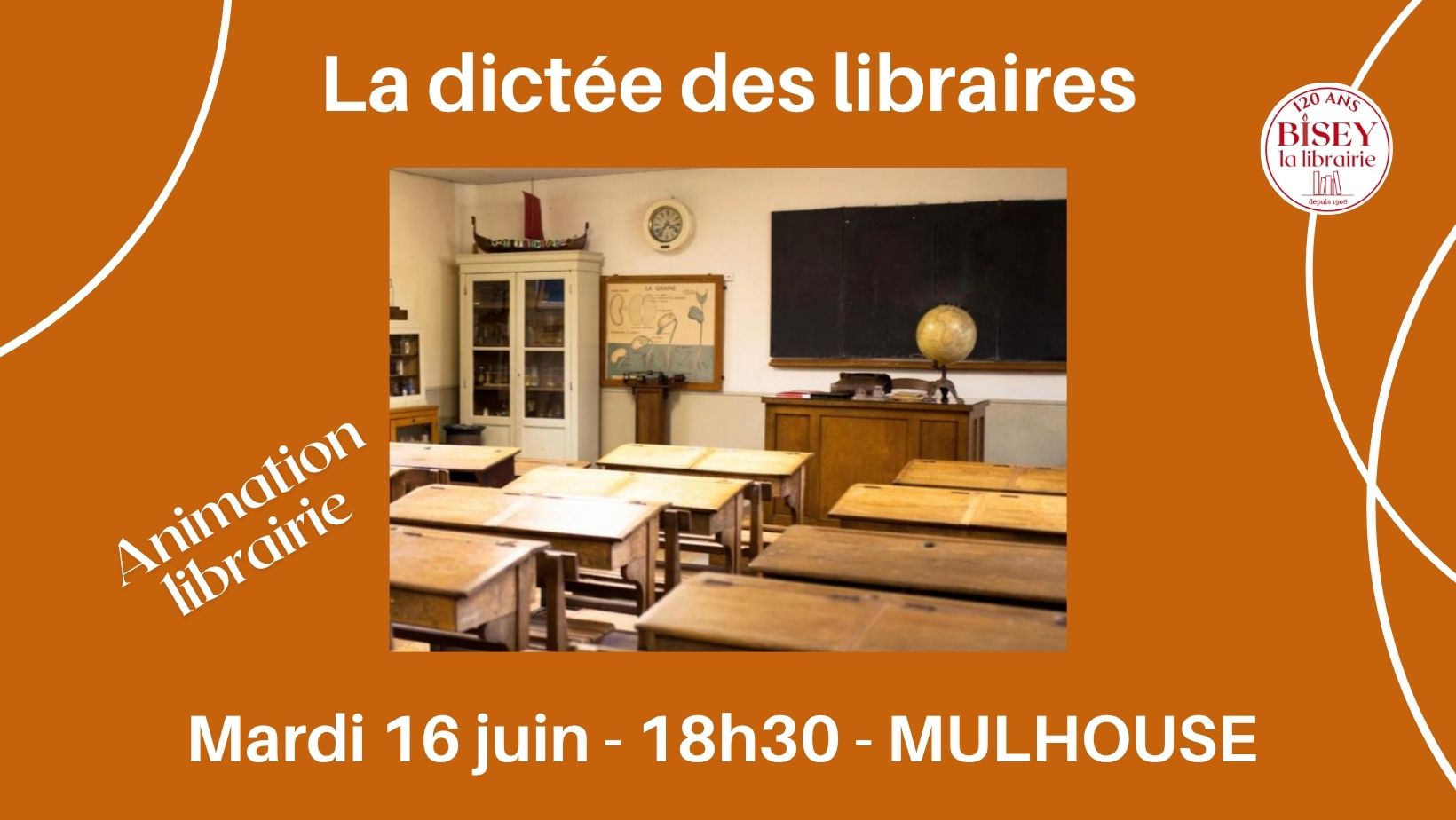 Animation librairie - La dictée des libraires