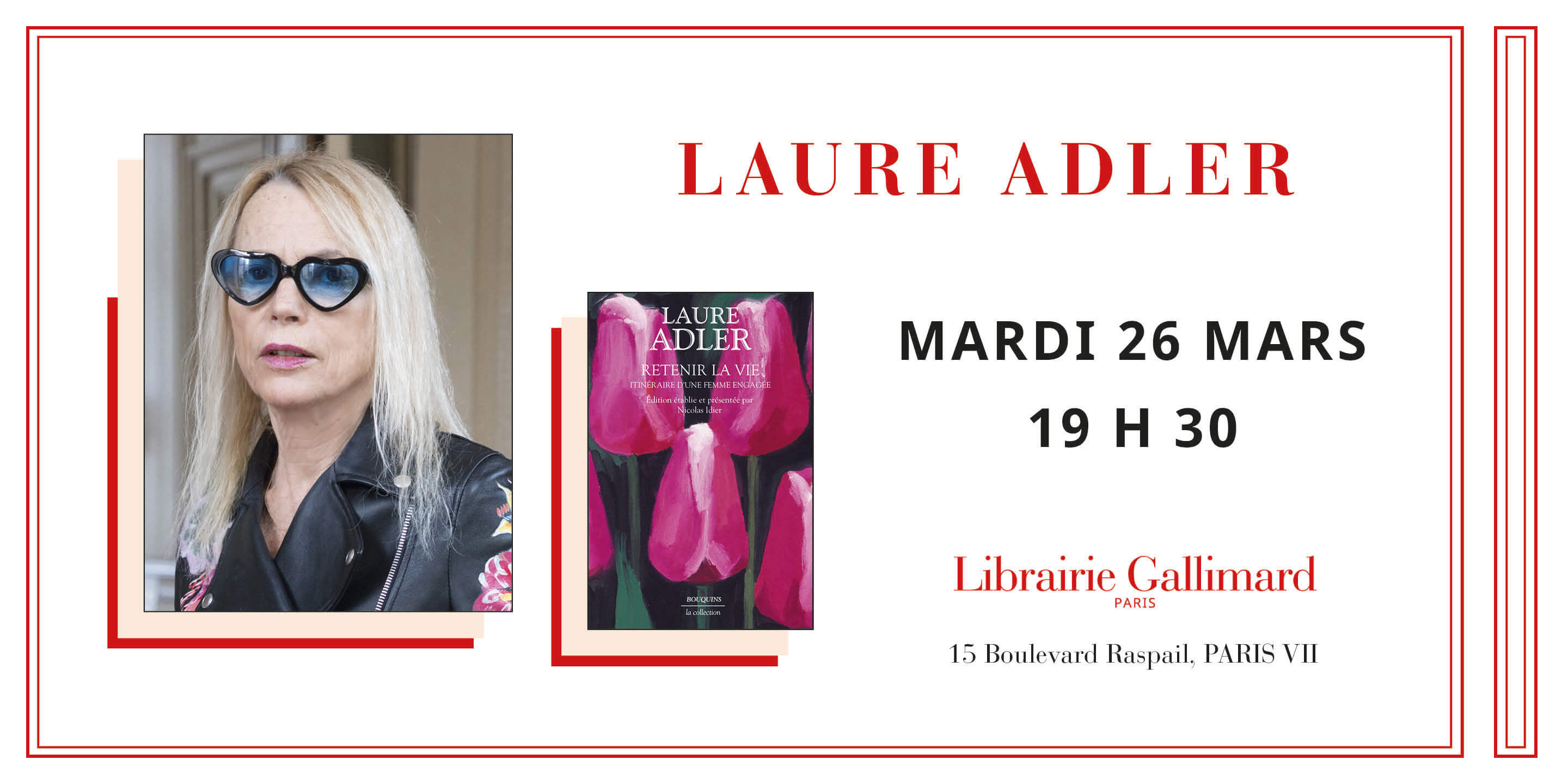 Littérature : Laure Adler