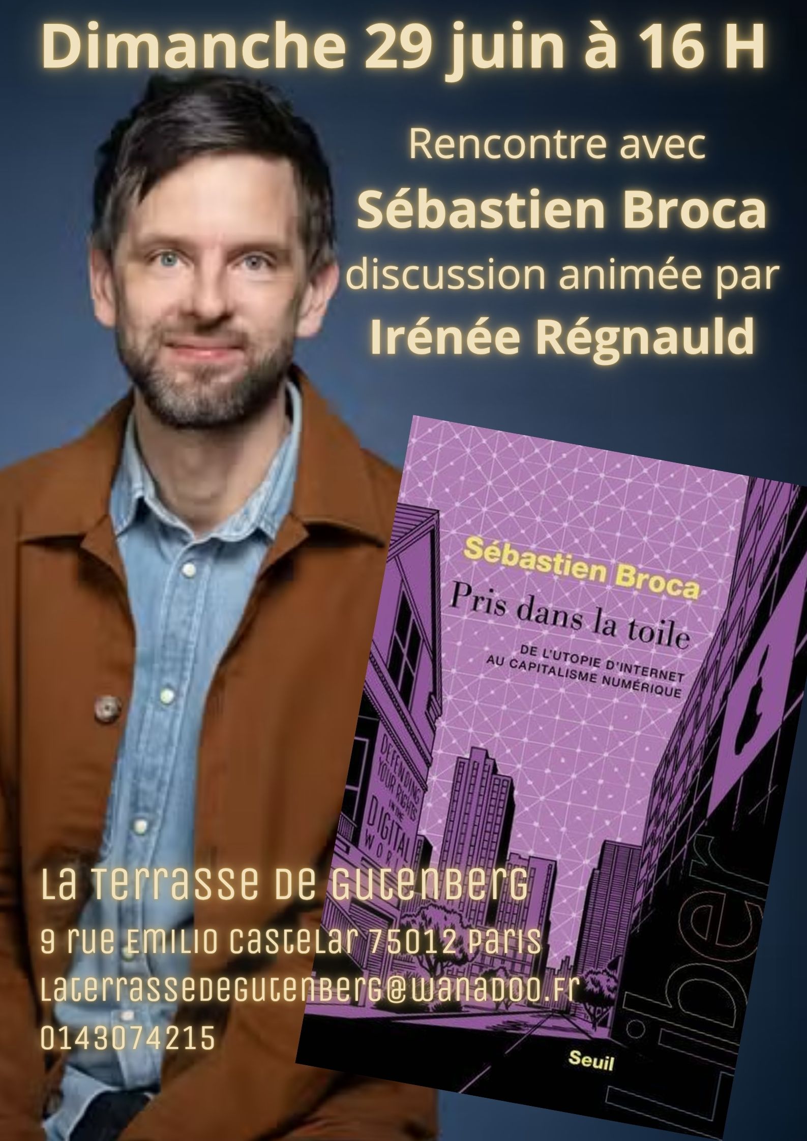 Rencontre avec Sébastien Broca