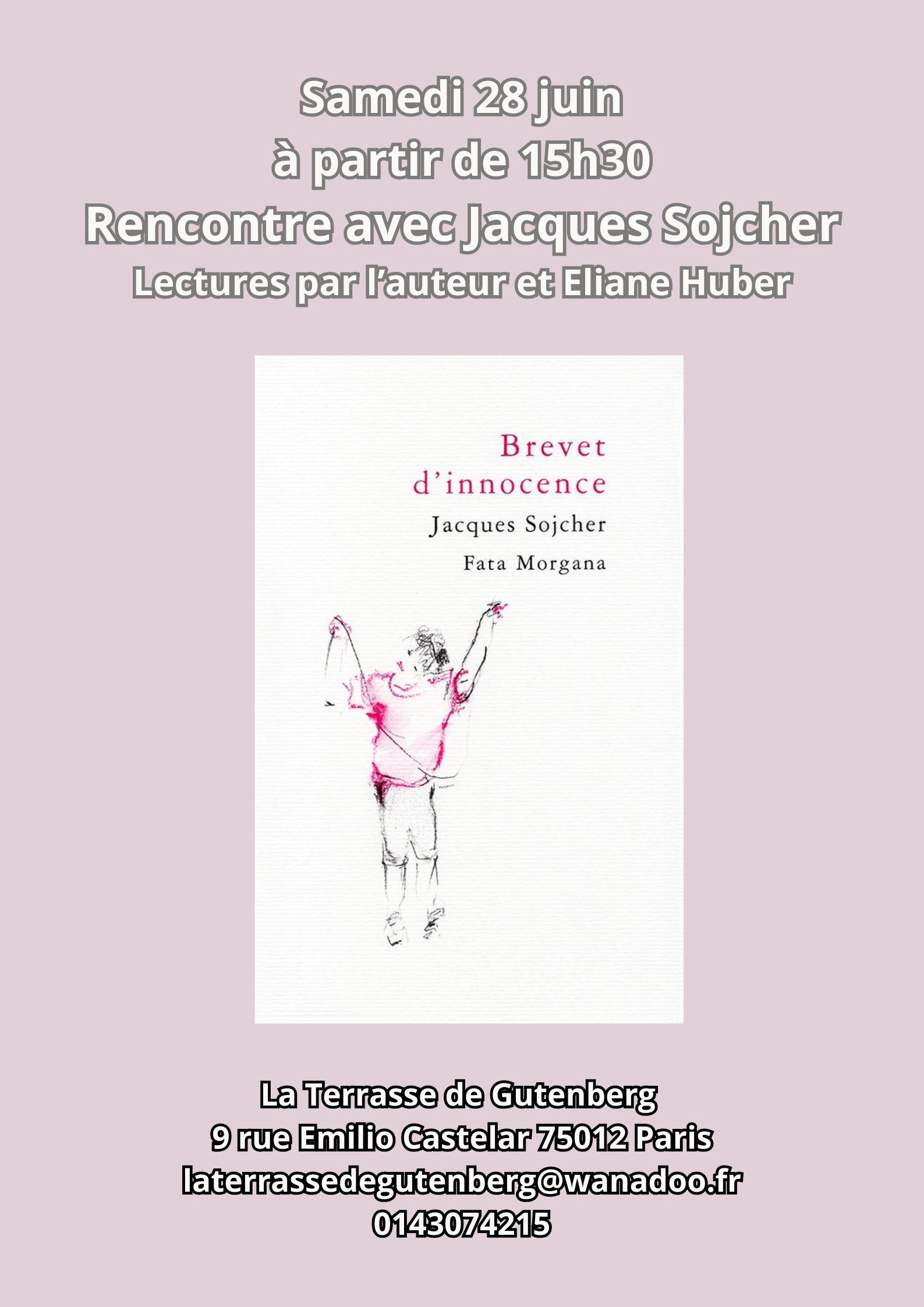 Jacques Sojcher / Lectures