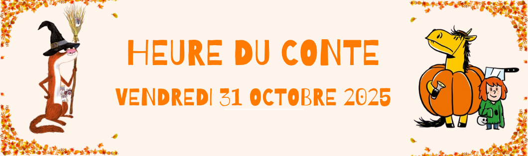Heure du conte du 31/10/25