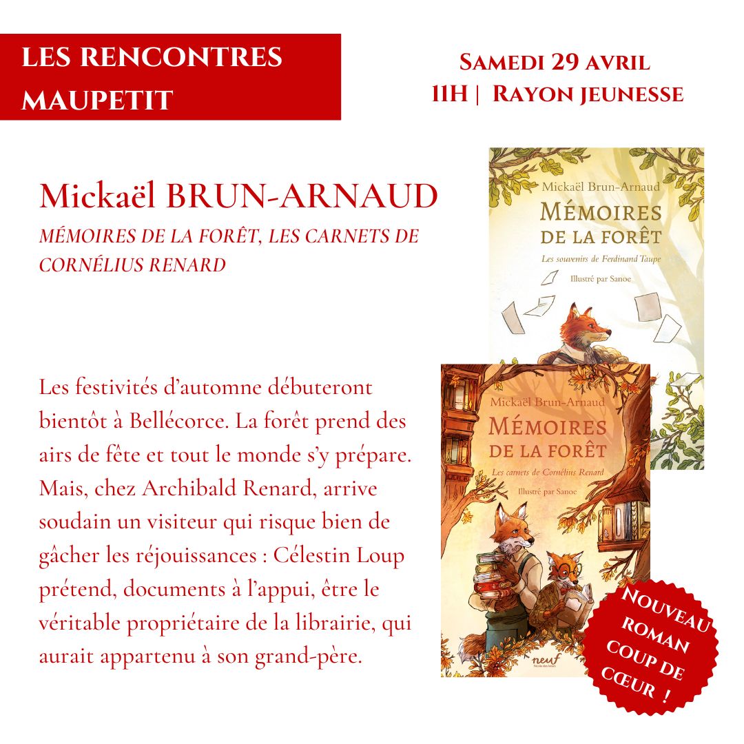 Mickaël BRUN-ARNAUD, Les Carnets de Cornélius Renard