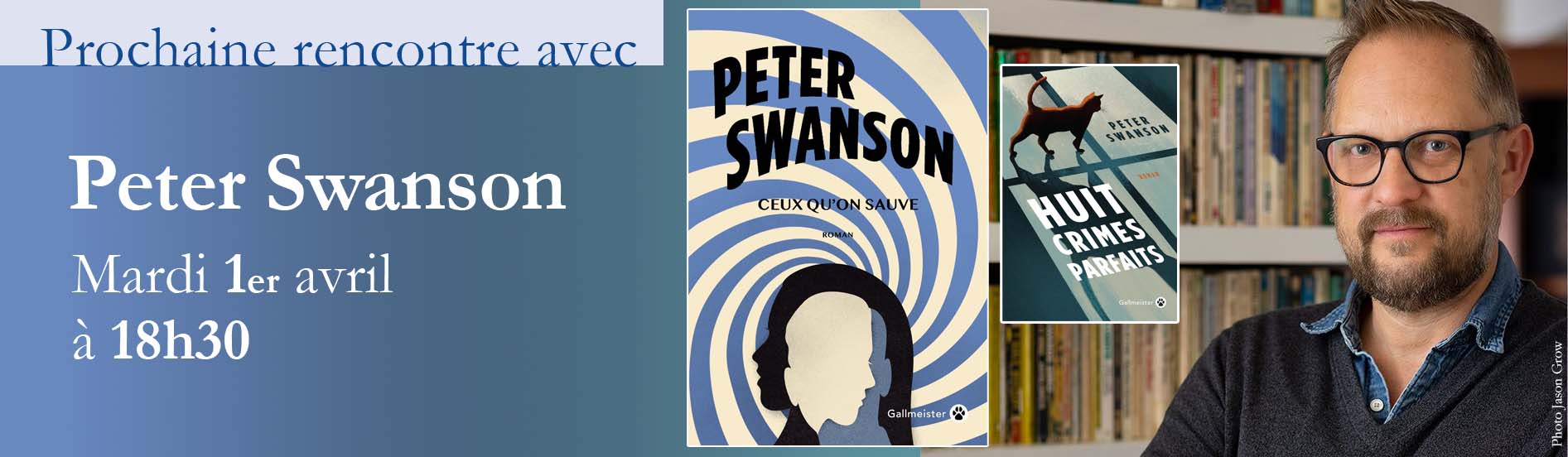 Rencontre avec Peter Swanson