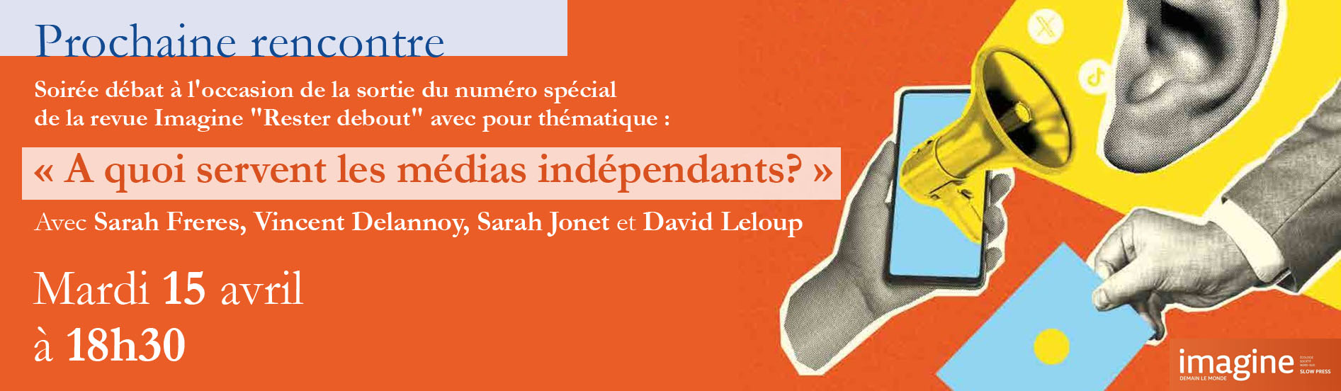Soirée débat avec Imagine