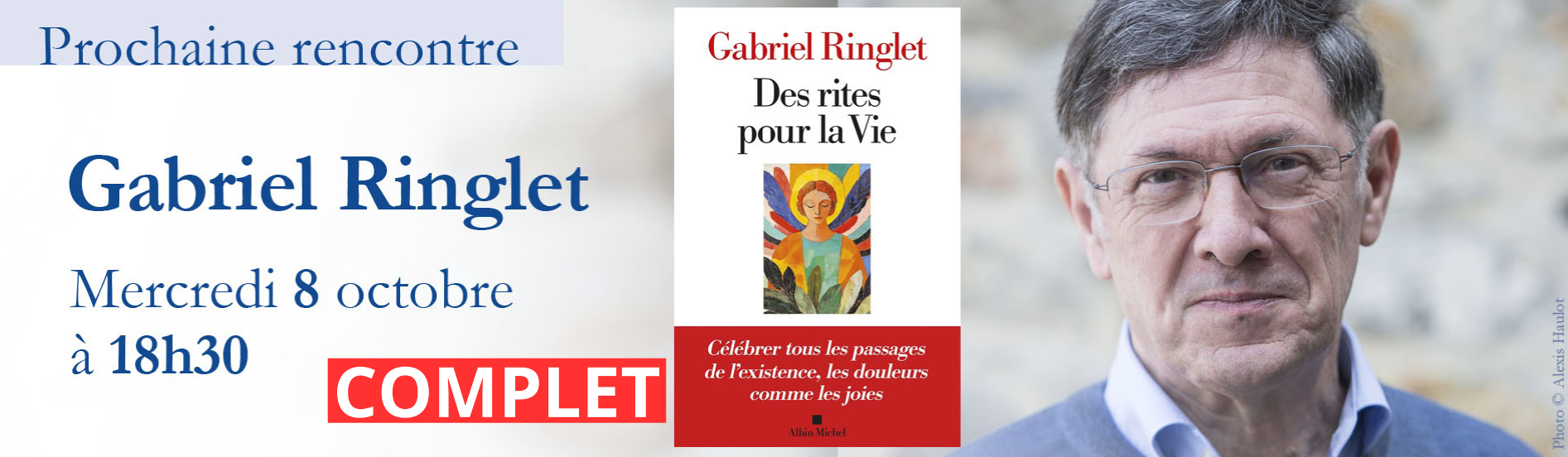Rencontre avec Gabriel Ringlet