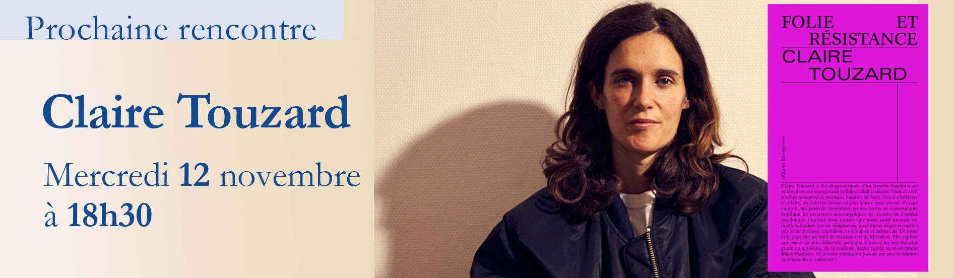 Rencontre avec Claire Touzard
