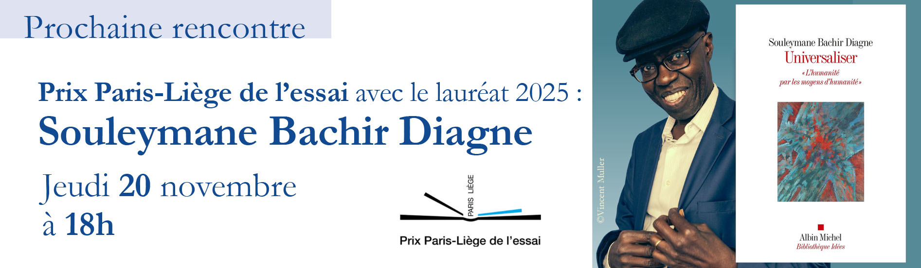 Rencontre avec Souleymane Bachir Diagne