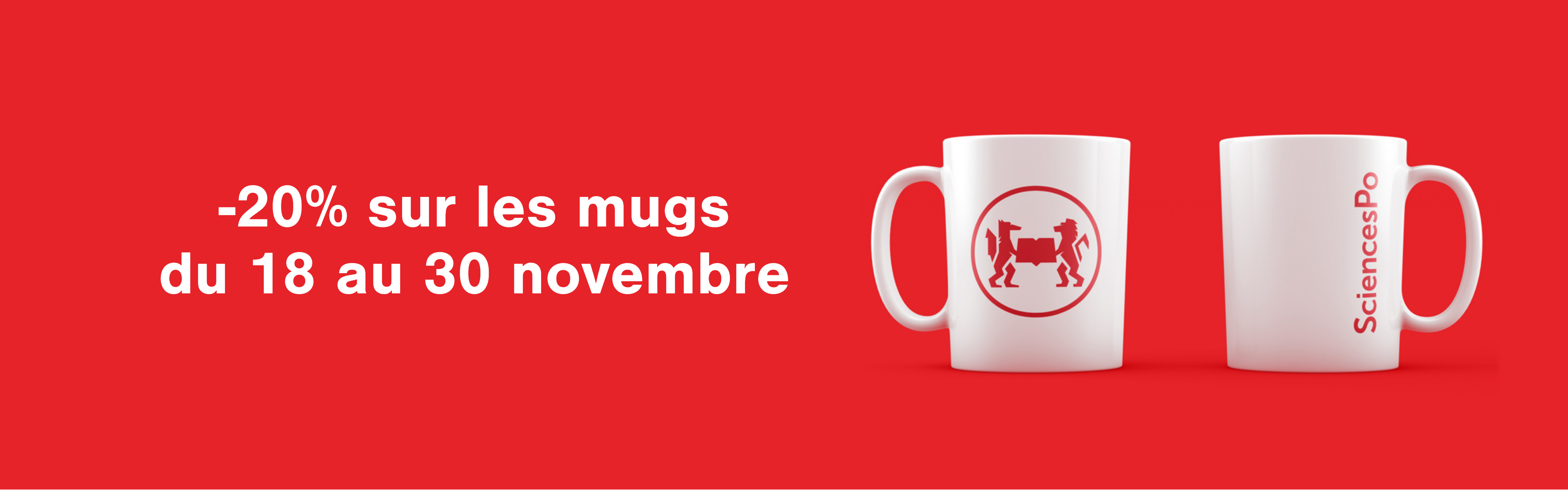 Mug blanc Sciences Po promotion 2024