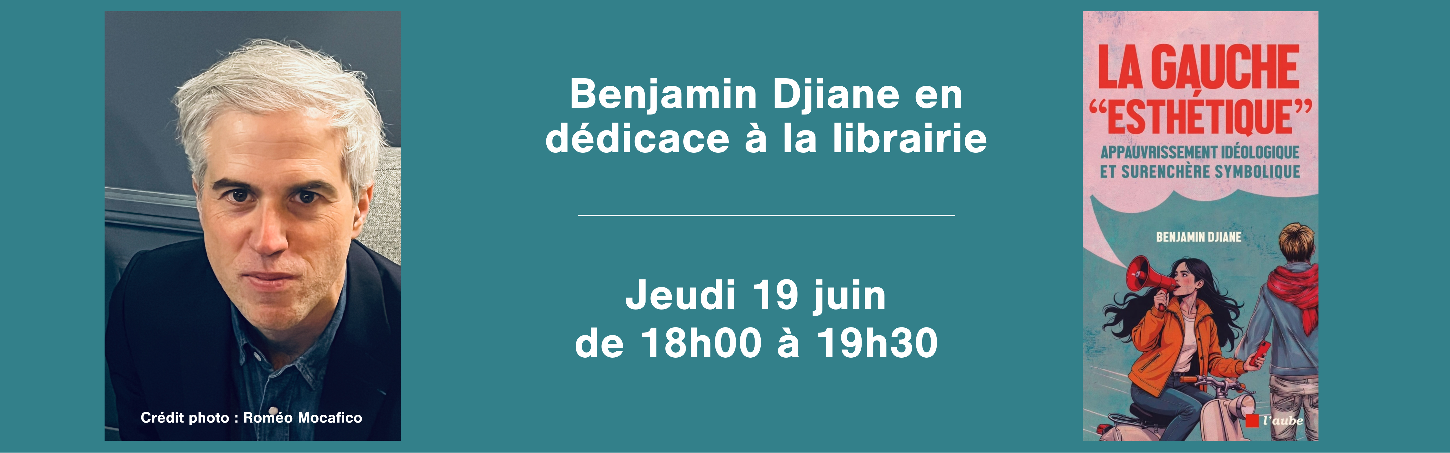 Dédicace Benjamin Djiane