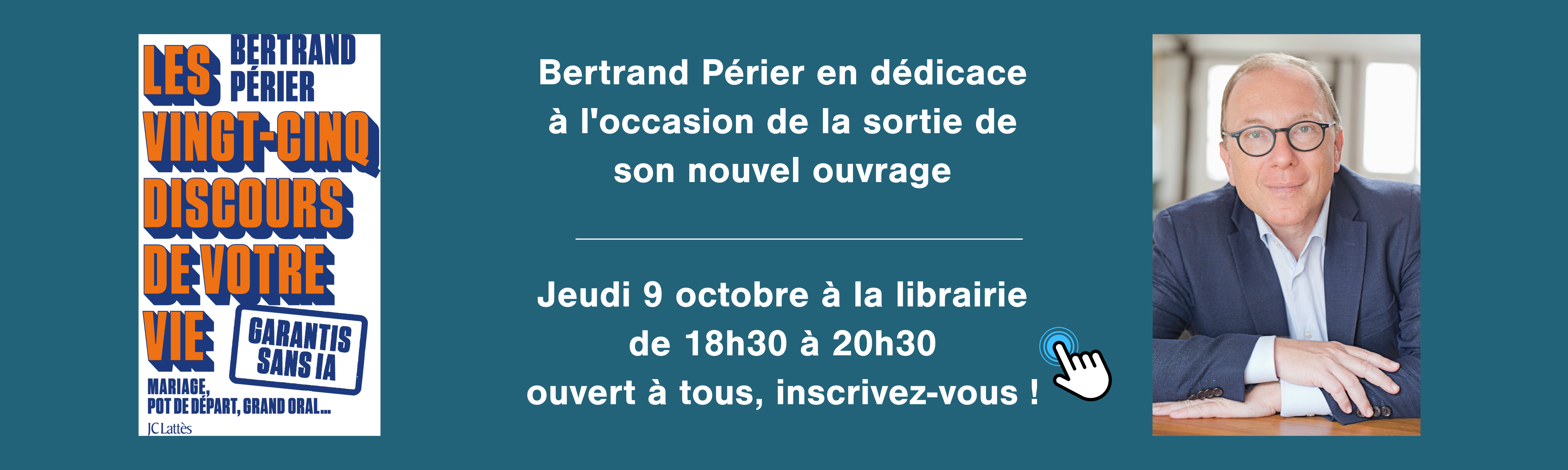 Dédicace Bertrand Périer