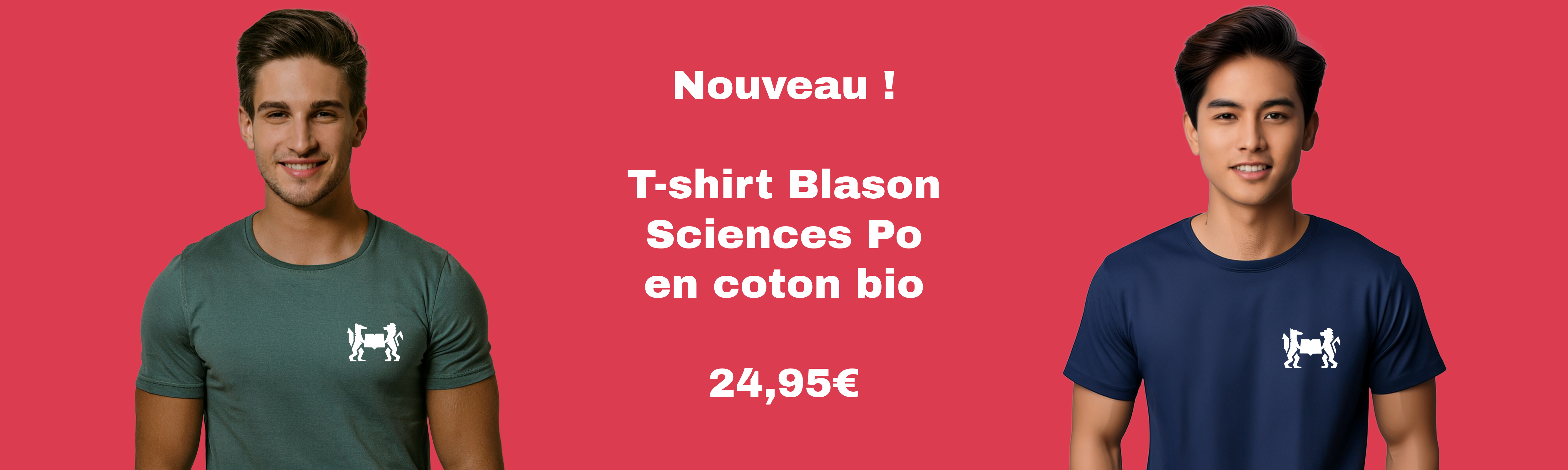 T-shirts Emblème Sciences Po