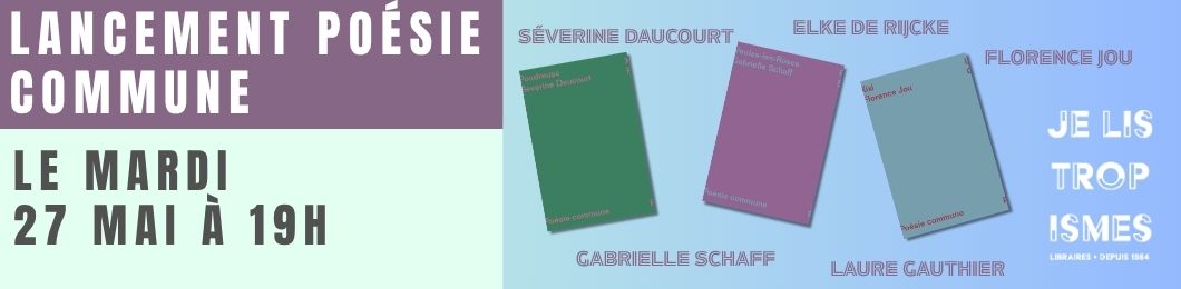 lancement collection poésie commune
