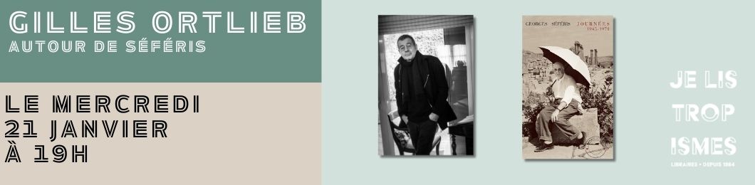 rencontre avec Gilles Ortlieb