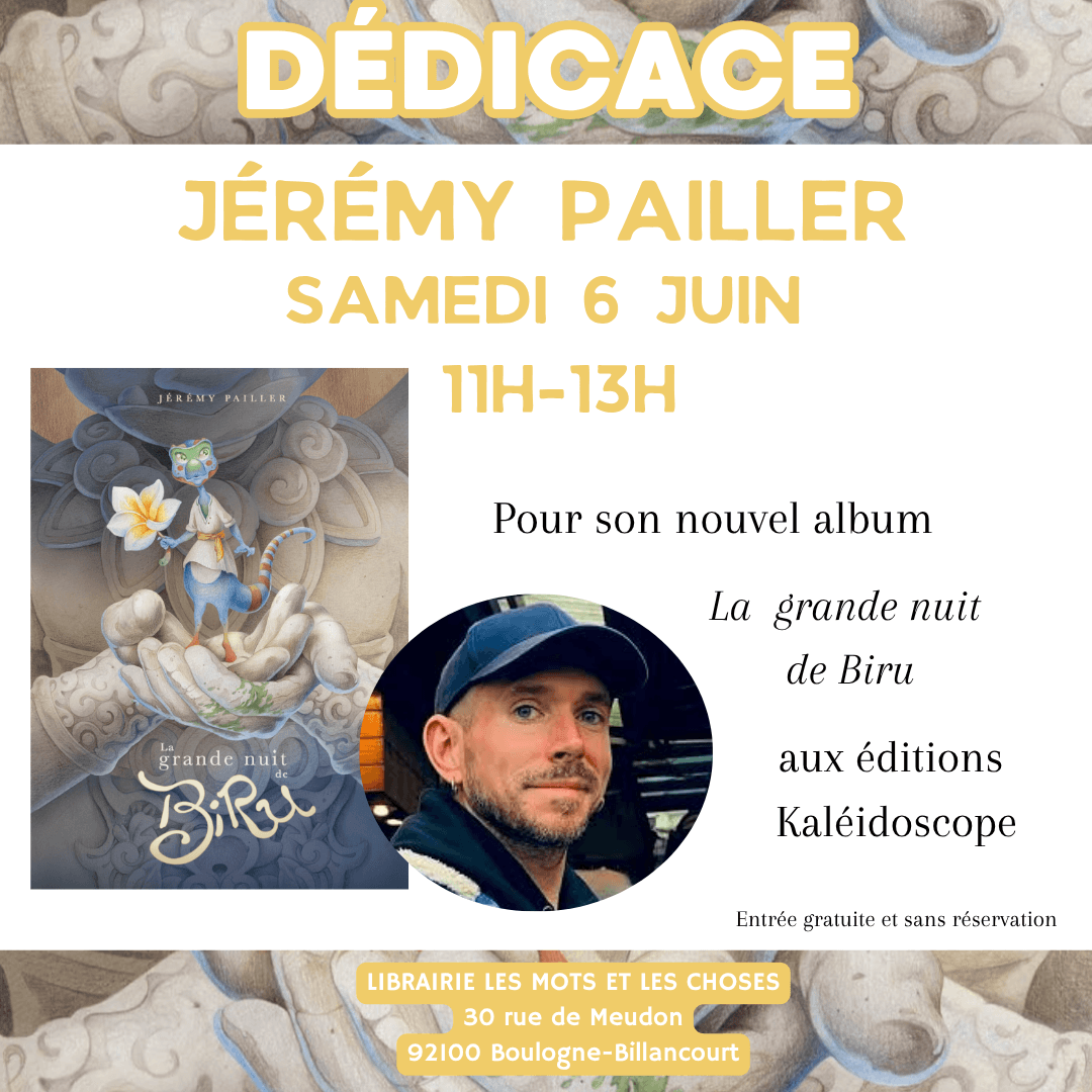Dédicace avec Jérémy Pailler
