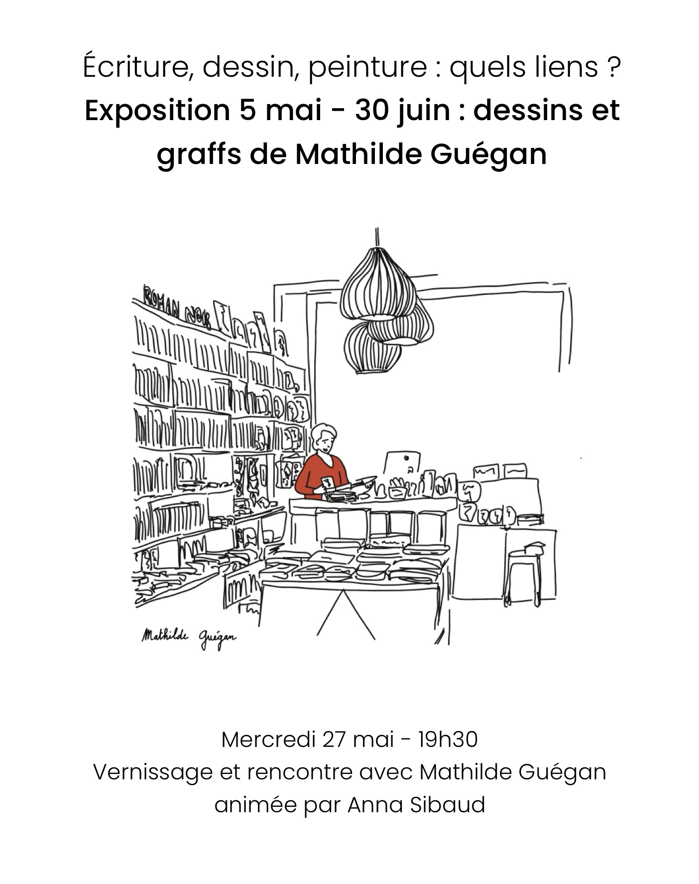 Rencontre avec Mathilde Guégan pour le vernissage de son exposition
