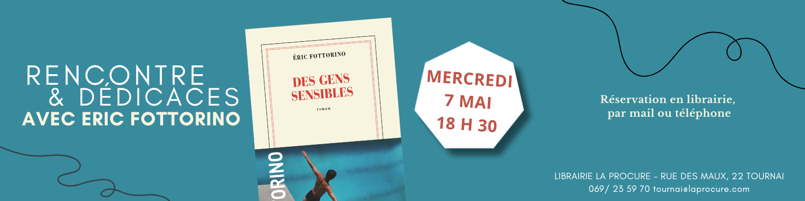 Eric Fottorino Ã  la librairie