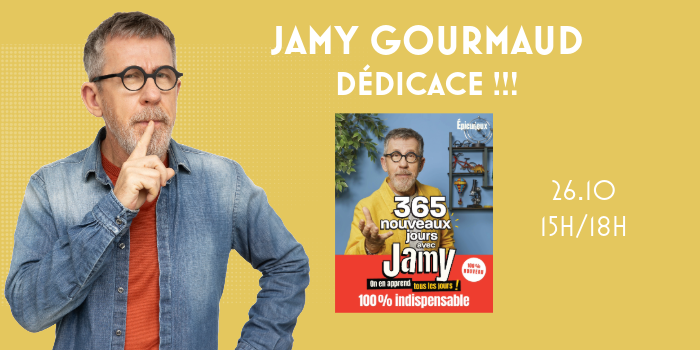 Dédicace Jamy