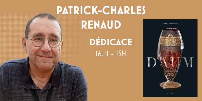 Dédicace Patrick Charles Renaud