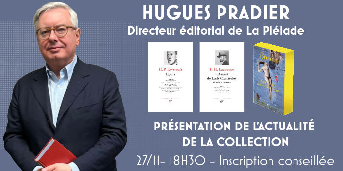 Rencontre avec Hugues Pradier