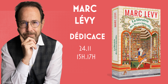 Dédicace Marc Lévy