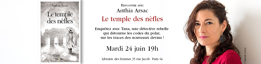 Le temple des nèfles de Anthia Arsac