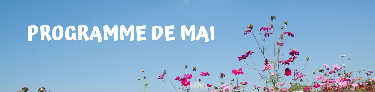 PROGRAMME DE MAI