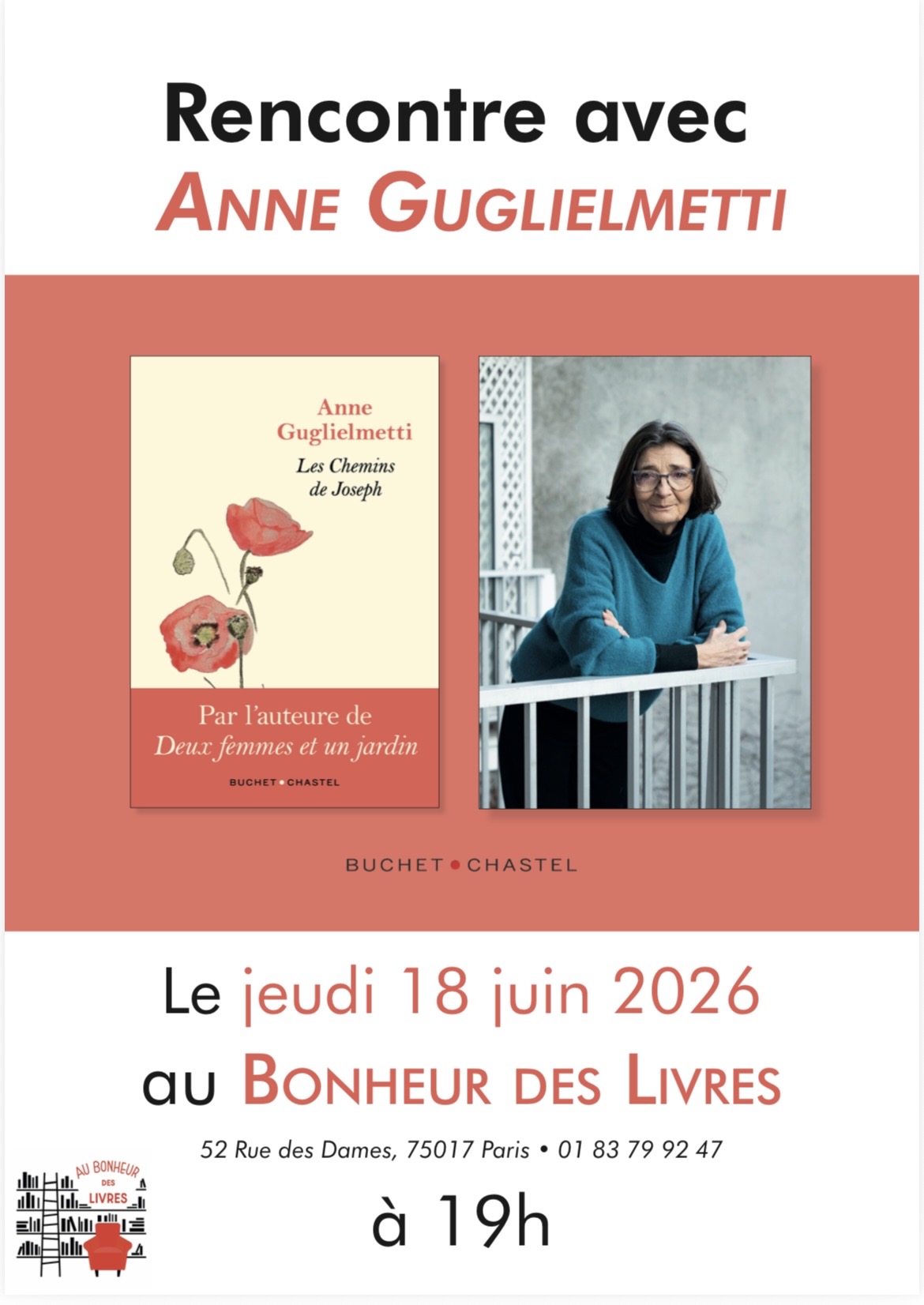 Rencontre avec Anne GUGLIELMETTI