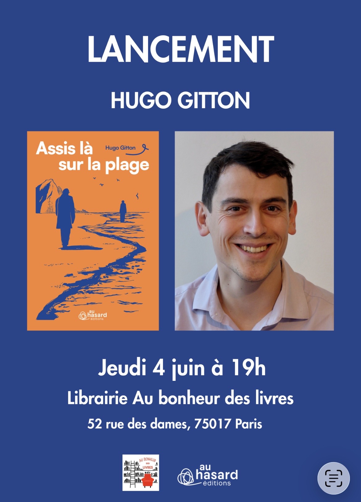 Soirée de lancement Hugo GITTON