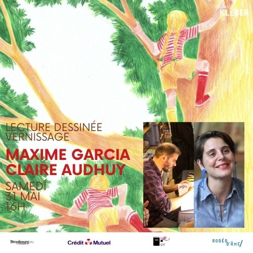 Visuel événement Rencontre avec Maxime Garcia et Claire Audhuy