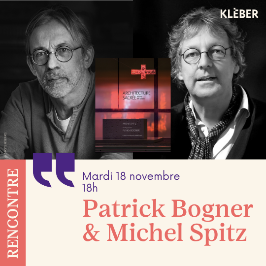 Visuel événement Rencontre avec Patrick Bogner et Michel Spitz