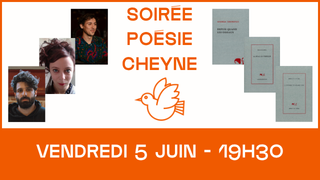 Soirée Poésie avec Andréa Thominot, Julia Octobre et Rémi Letourneur !