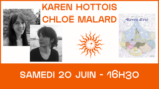 K. Hottois et C. Malard : dédicace jeunesse