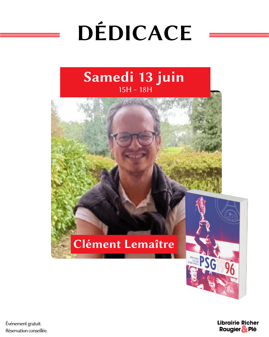 Dédicace avec Clément Lemaître