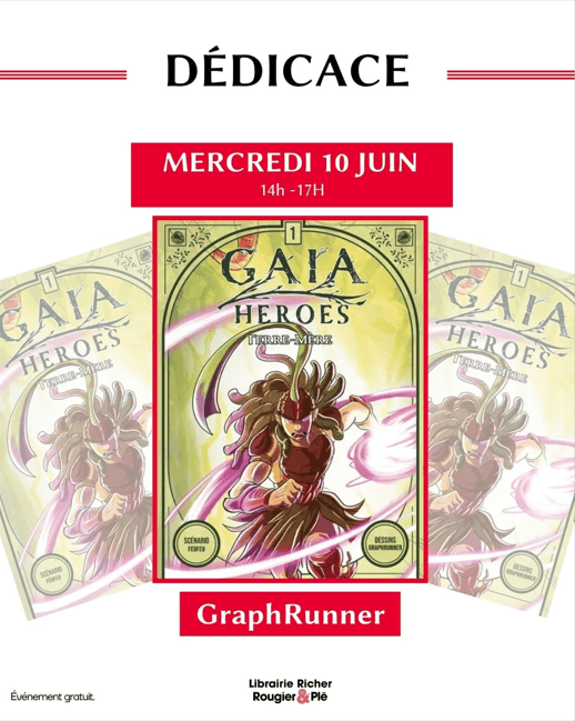 Dédicace avec GraphRunner