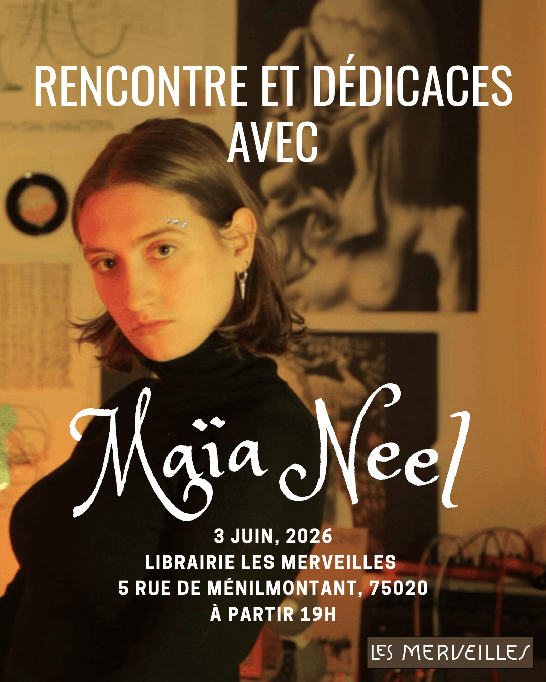 Rencontre et dédicaces avec Maïa Neel pour