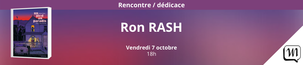 Rencontre/Dédicace avec Ron Rash