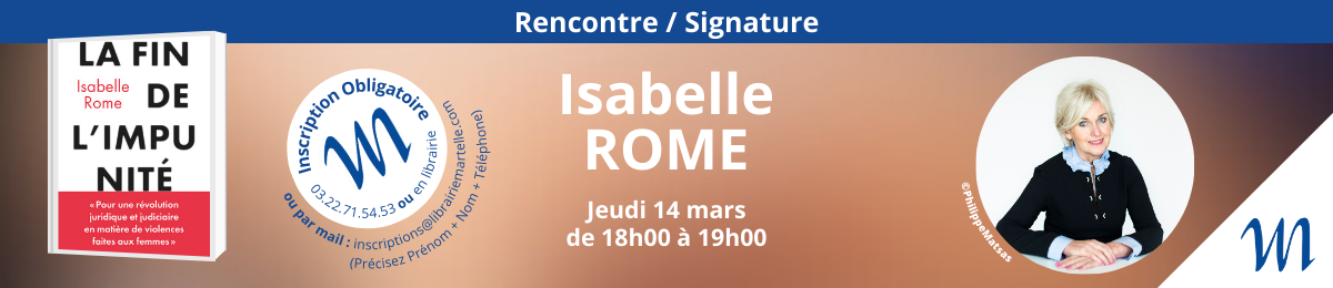 Rencontre / Signature de Isabelle Rome