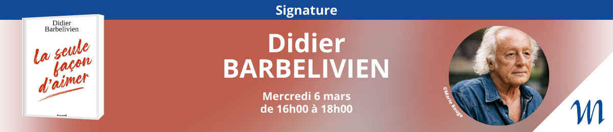 Signature de Didier Barbelivien