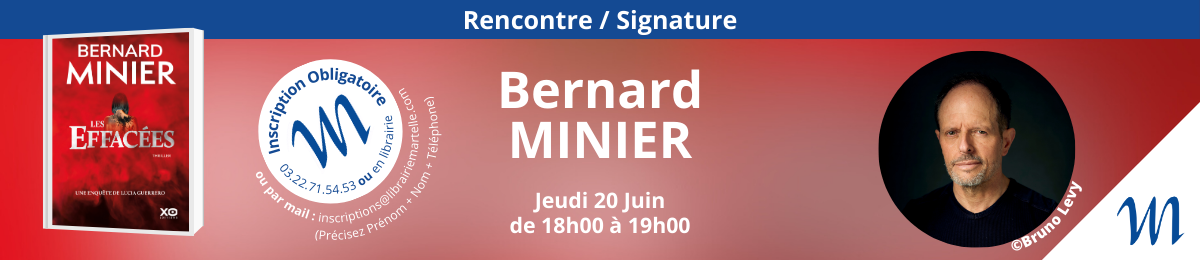 Rencontre / signature Bernard Minier