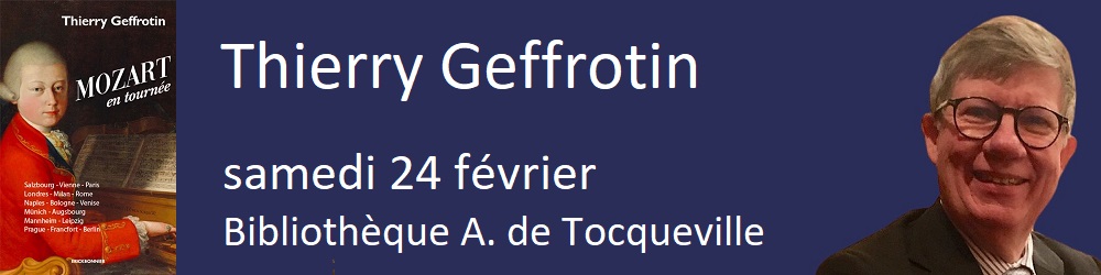 Thierry Geffrotin à la bibliothèque A. de Tocqueville