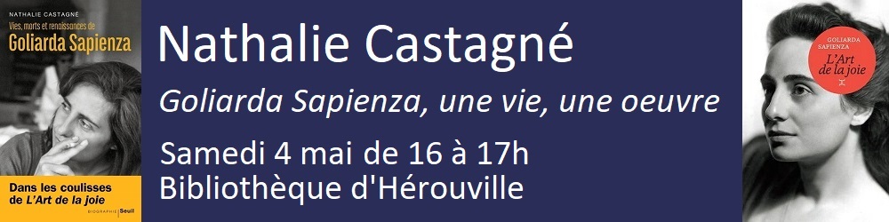Nathalie Castagné à la bibliothèque d'hérouville le 4 mai