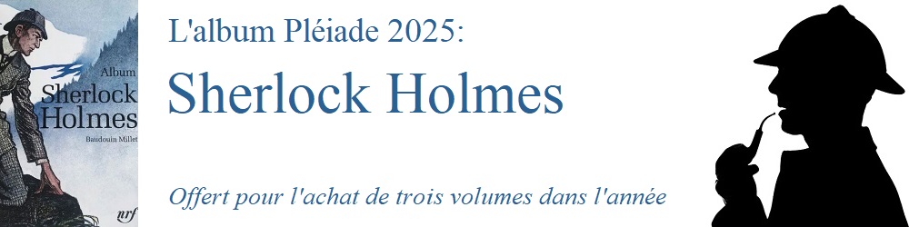 L'album Pléiade 2025: Sherlock Holmes