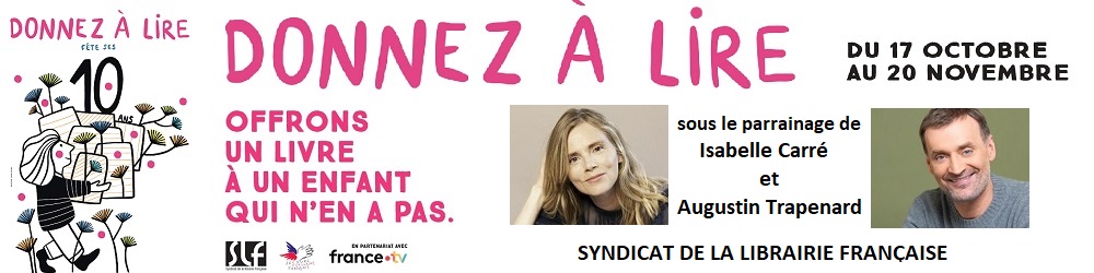 Donnez à lire, 10eme éditions