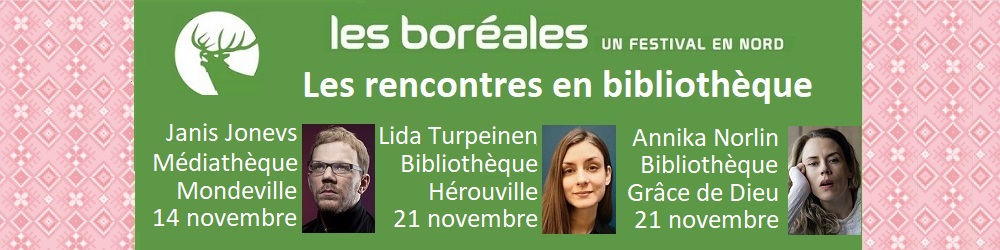 Les Boréales: rencontres en bibliothèque