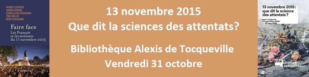13 novembre 2015: Que dit la science des attentats?